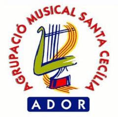 logo de l'Agrupació Musical Santa Cecília d'Ador